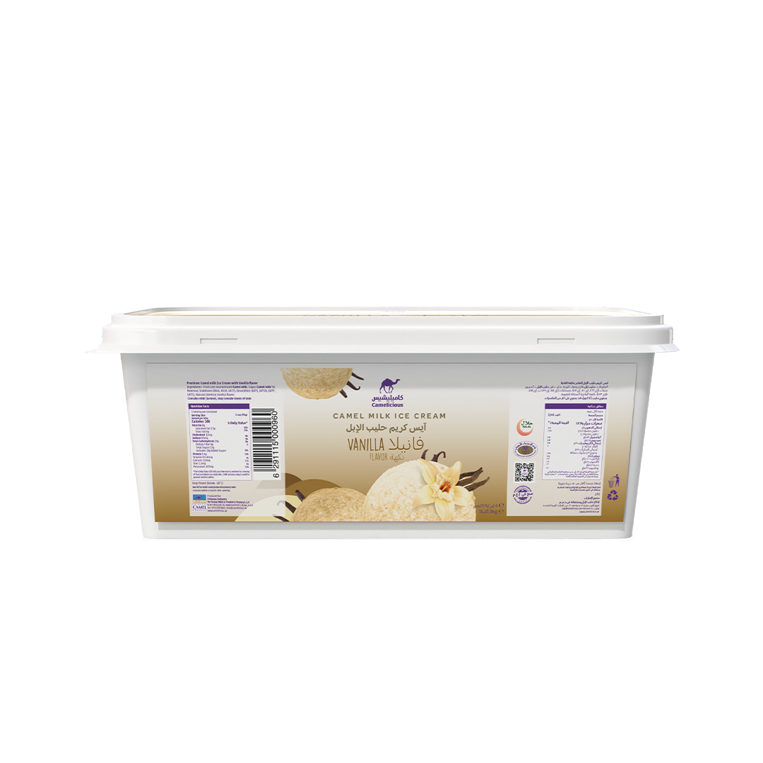 Vanilla Camel Milk Ice Cream 5 Ltr