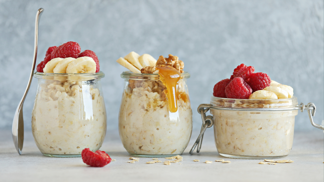 Gut-Friendly Camel Milk Overnight Oats