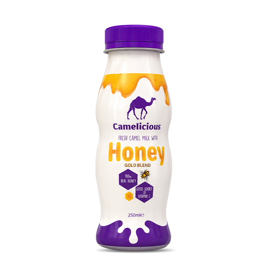 Fresh Camel Milk with Honey 250ml