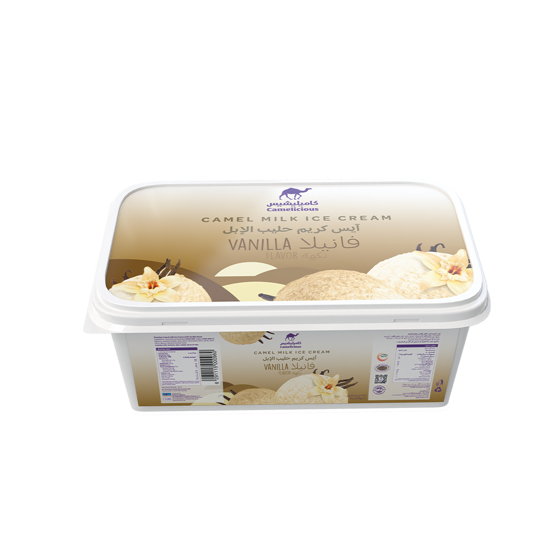 Vanilla Camel Milk Ice Cream 5 Ltr